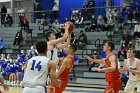 MBBall vs BSU  Men’s Basketball vs Bridgewater State University. - Photo by Keith Nordstrom : Wheaton, Basketball